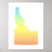 idaho chill fade poster (Voorkant)