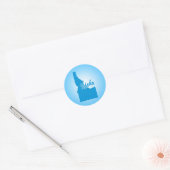 Idaho Classic Round Sticker (Envelop)