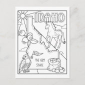 Idaho Collage Me Briefkaart (Voorkant)