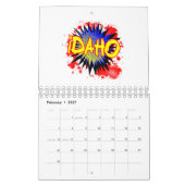 Idaho Comic Exclamation Kalender (Feb 2027)