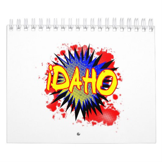 Idaho Comic Exclamation Kalender (Hoes)