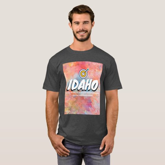 idaho Community Spotlight Idaho Citys Remarkable P T-shirt (Voorkant volledig)