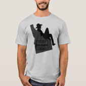 Idaho Cowboy- BOUWT IDAHO TOUGH T-Shirt (Voorkant)
