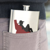 Idaho Cowboy Flask Flacon (Voorbeeld)