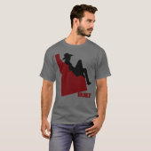 Idaho Cowboy T-shirt (Voorkant volledig)