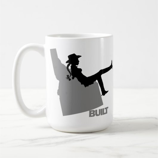 Idaho Cowgirl Coffee Mok (Links)