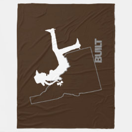 Idaho Cowgirl Fleece Deken
