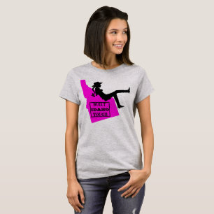 Idaho Cowgirl - GEBOUWD IDAHO TOUGH T-shirt