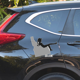 Idaho Cowgirl Sticker