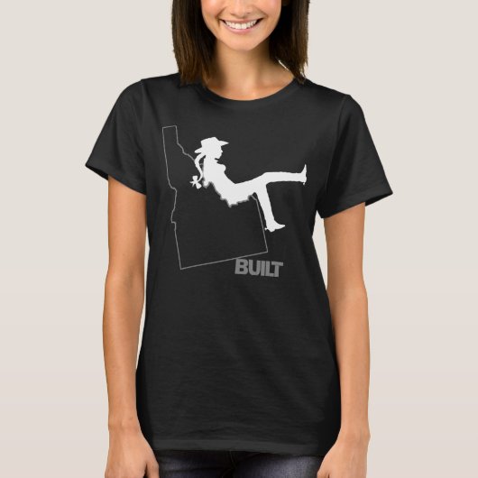 Idaho Cowgirl T-shirt (Voorkant)