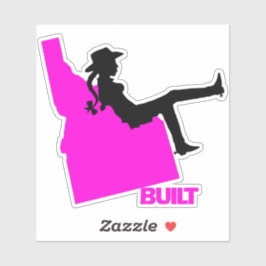Idaho Cowgirl Vinyl Decal Sticker