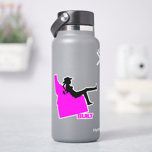 Idaho Cowgirl Vinyl Decal Sticker (HydroFlask)