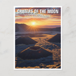 Idaho Craters of the Moon National Monument Briefkaart