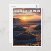 Idaho Craters of the Moon National Monument Briefkaart (Voorkant / Achterkant)