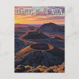 Idaho Craters of the Moon National Monument Briefkaart