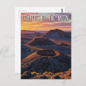 Idaho Craters of the Moon National Monument Briefkaart (Voorkant / Achterkant)