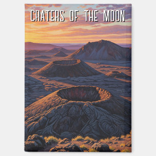 Idaho Craters of the Moon National Monument Magneet