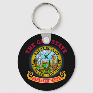 IDAHO CROSSROADS STATE FLAG SLEUTELHANGER