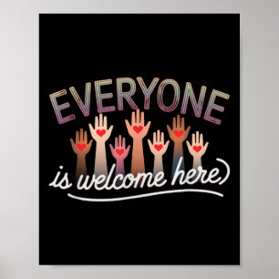 Idaho Docent Quote Mannen vrouwen Iedereen is welk Poster