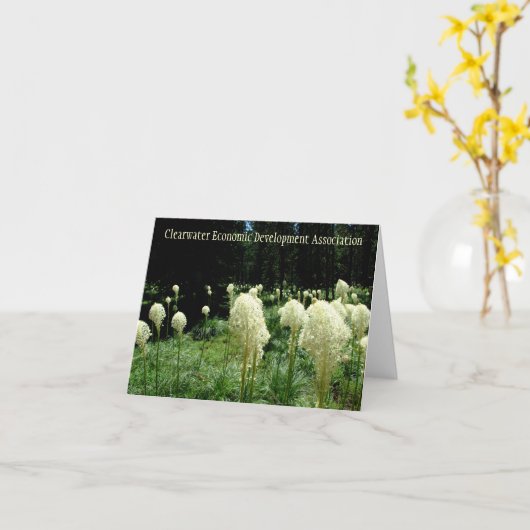 Idaho draagt Gras Kaart (Gele Bloem)