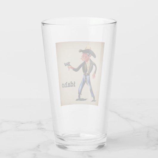 Idaho Drink bril Glas (Achterkant)