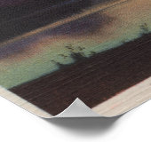 Idaho - Dusk Uitzicht van Mt. Moran & Jackson Lake Poster (Hoek)