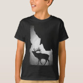 Idaho Elk Hunting T-shirt (Voorkant)