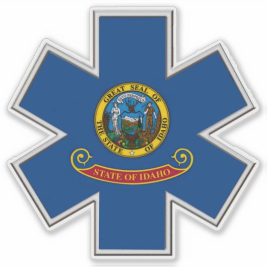 Idaho EMS Sticker (Voorkant)