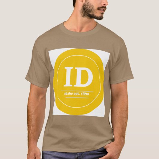 idaho est 1890 t-shirt (Voorkant)