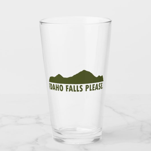 Idaho Falls alsjeblieft Glas (Voorkant)