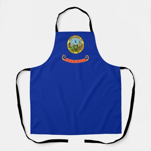 Idaho flag apron schort (Voorkant)