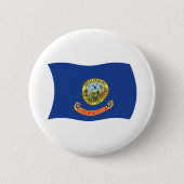 Idaho Flag Button (Voorkant)