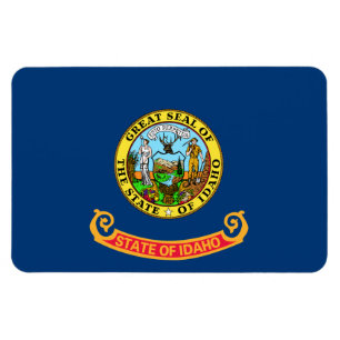 Idaho Flag, de Gem-staat, Amerikaanse staten Magneet