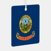 Idaho Flag, de Gem-staat, Amerikaanse staten Metalen Ornament (Voorkant Rechts)