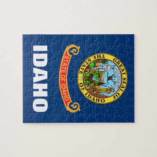 IDAHO FLAG LEGPUZZEL (Horizontaal)