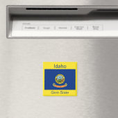 Idaho Flag Magnet (Insitu (Vaatwasser))