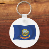 Idaho Flag Sleutelhanger (Voorkant)