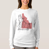 Idaho Fleur Floral T-shirt (Voorkant)