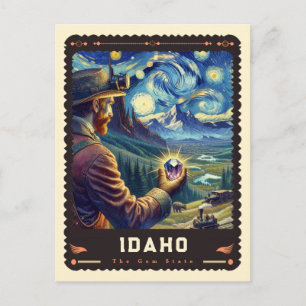 Idaho Geïnspireerd door Vincent Van Gogh Briefkaart