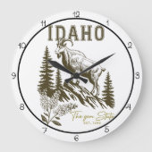 Idaho Gem State Berggeit Grote Klok (Voorkant)