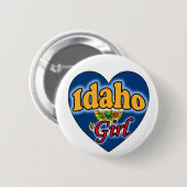 Idaho Girl Ronde Button 5,7 Cm (Voorkant /achterkant)