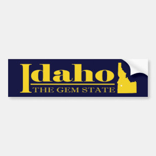 Idaho Gold Bumpersticker