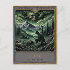 Idaho | Gotische kunst Briefkaart