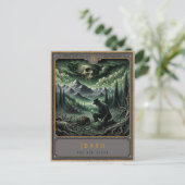 Idaho | Gotische kunst Briefkaart (Staand voorkant)