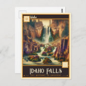Idaho Herfsten, Idaho |  Briefkaart (Voorkant / Achterkant)