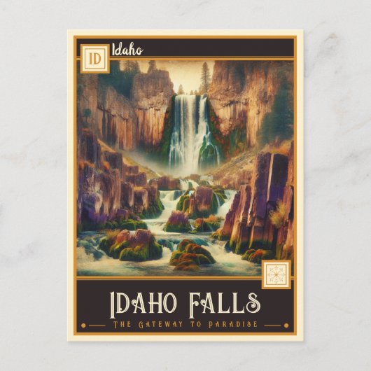 Idaho Herfsten, Idaho |  Briefkaart (Voorkant)