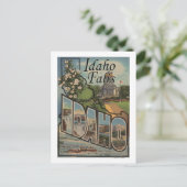 Idaho-Herfsten, Idaho - Grote Letter-scènes Briefkaart (Staand voorkant)