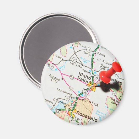 Idaho Herfsten Magneet (Voorkant / Achterkant)