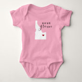 Idaho Home Grown State T-shirt (Voorkant)