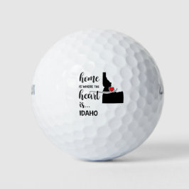 Idaho Home is waar het hart ligt Golfballen